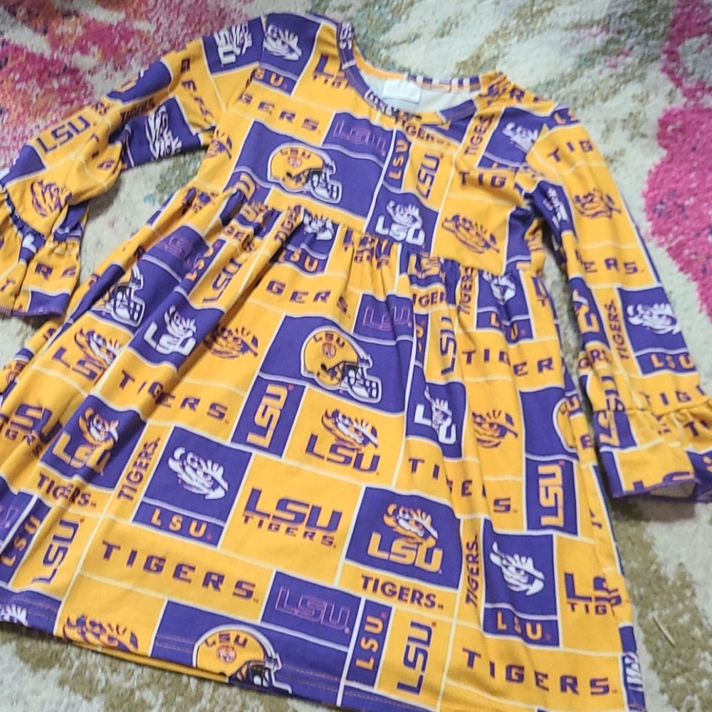 Girls LSU dress